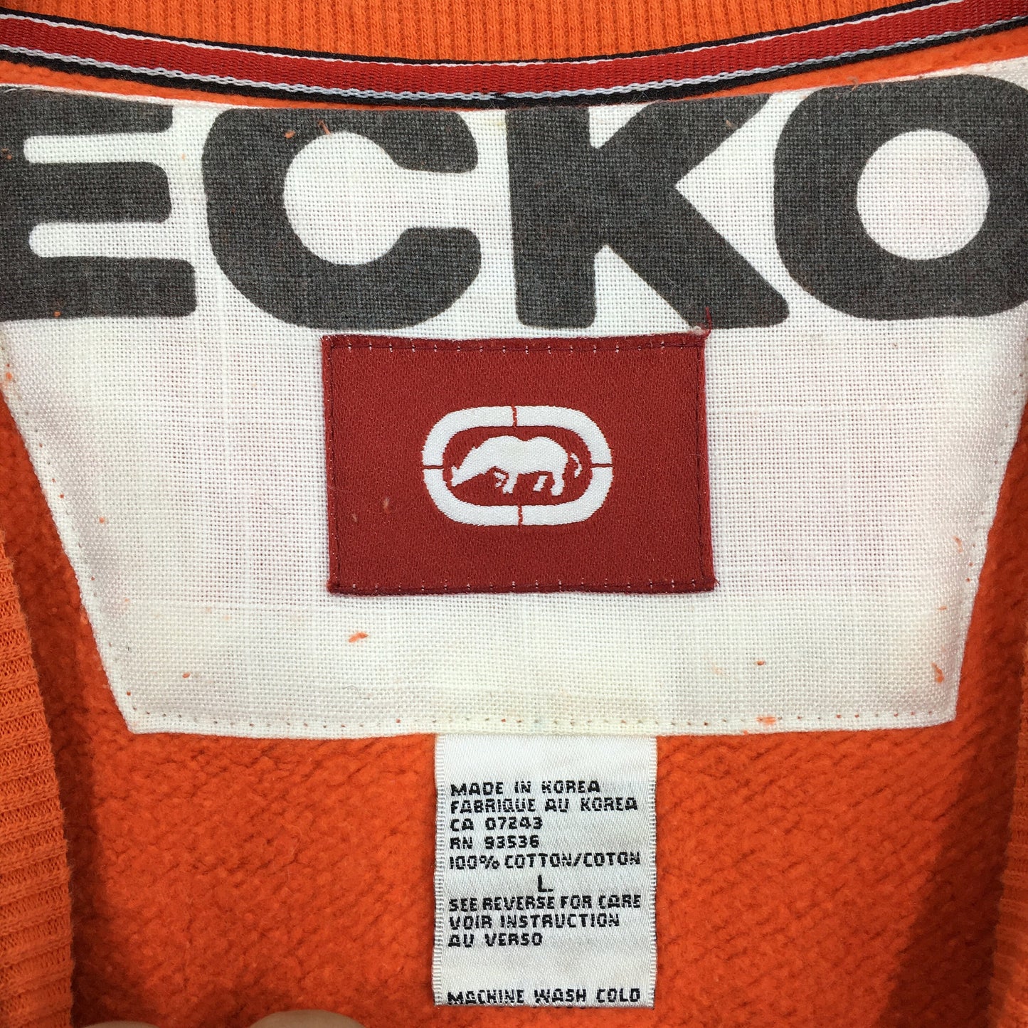 Ecko Function Orange Sweatshirt Large