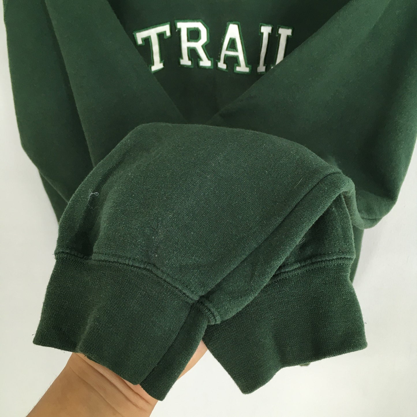 Old Trail Green Sweatshirt Medium