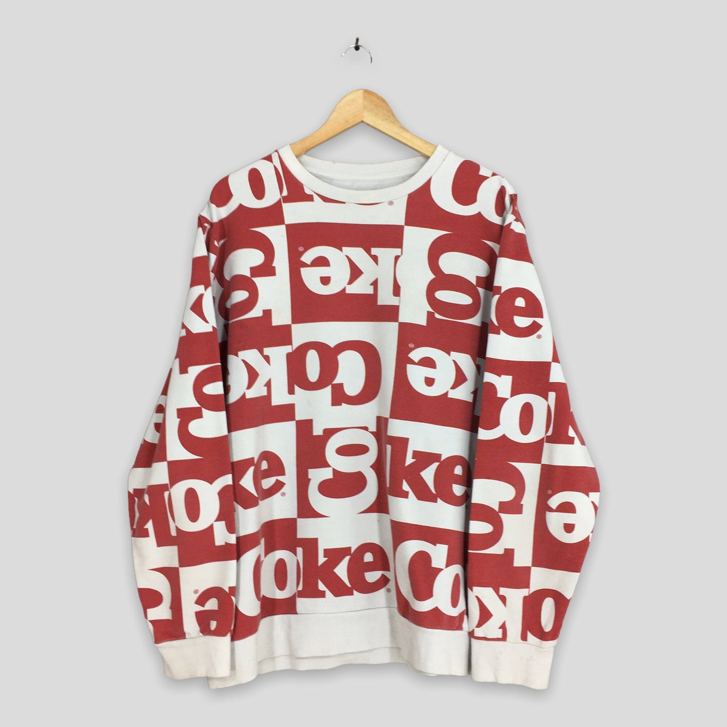 Coca Cola Carbonated Drink Sweatshirt XXLarge