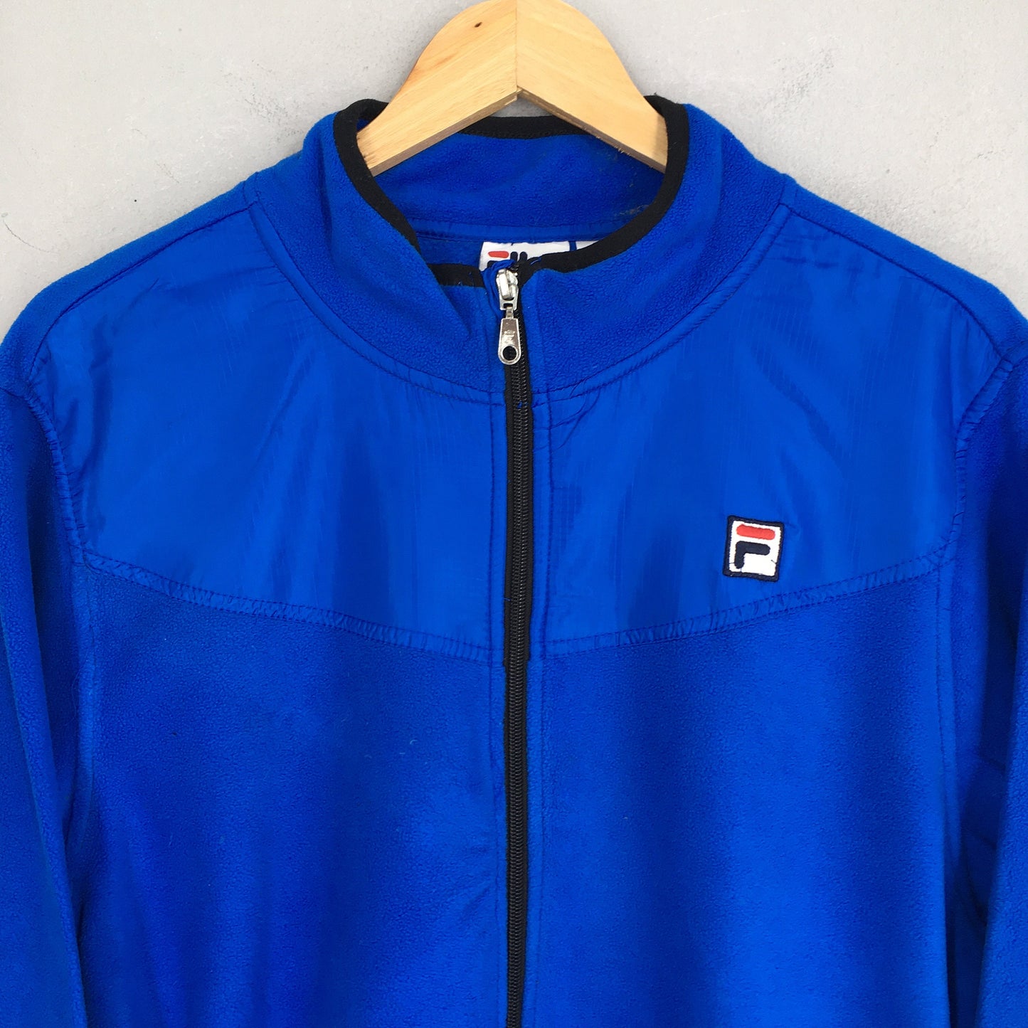 Fila Fleece Blue Sweatshirt Medium