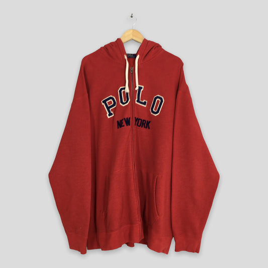 Polo Ralph Lauren New York Zipper Hoodie 3XLarge