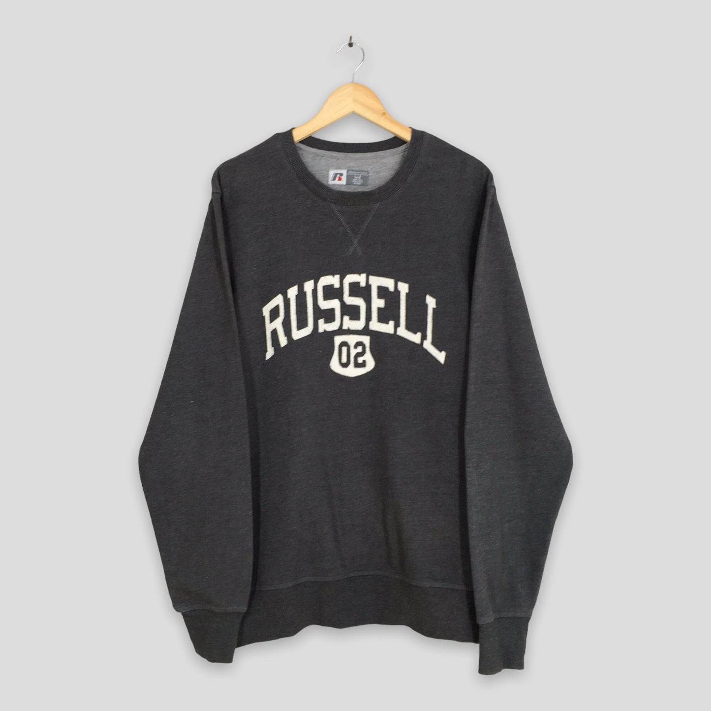 Russell Athletic Gray Sweatshirt Large