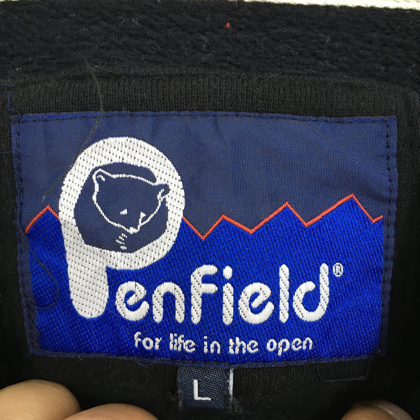 Penfield Usa Black Hoodie Large