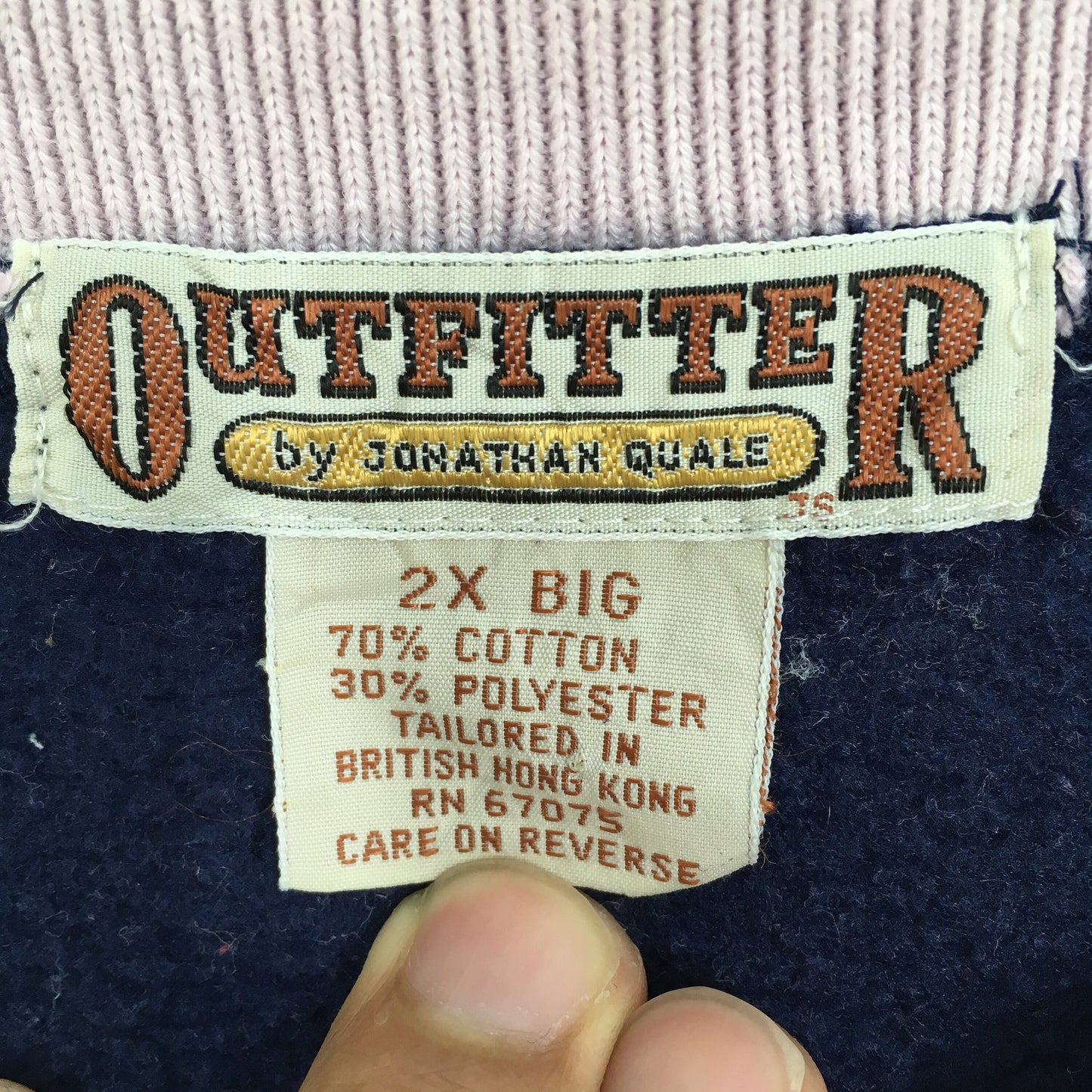 Outfitter Hike Blue Sweatshirt XXLarge