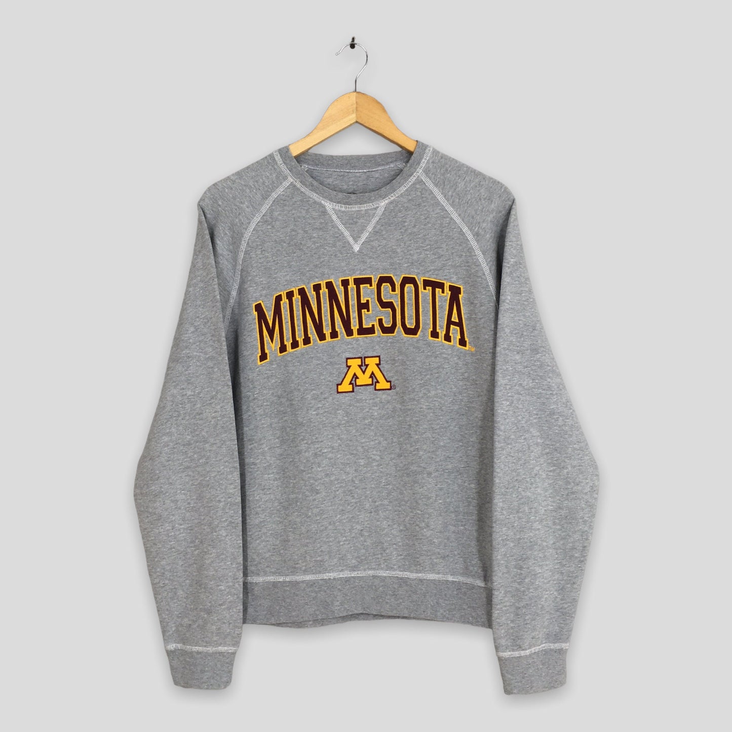 Minnesota Football NCAA Gray Sweatshirts Small