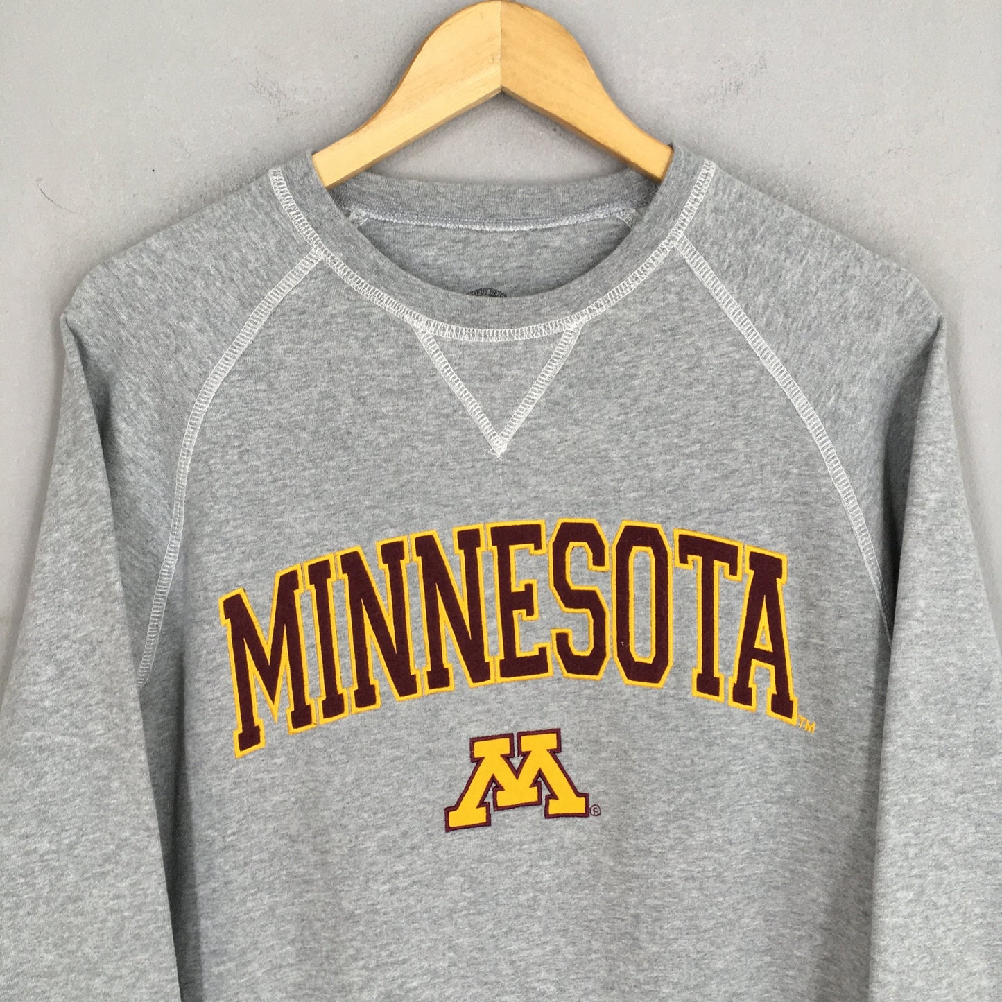 Minnesota Football NCAA Gray Sweatshirts Small