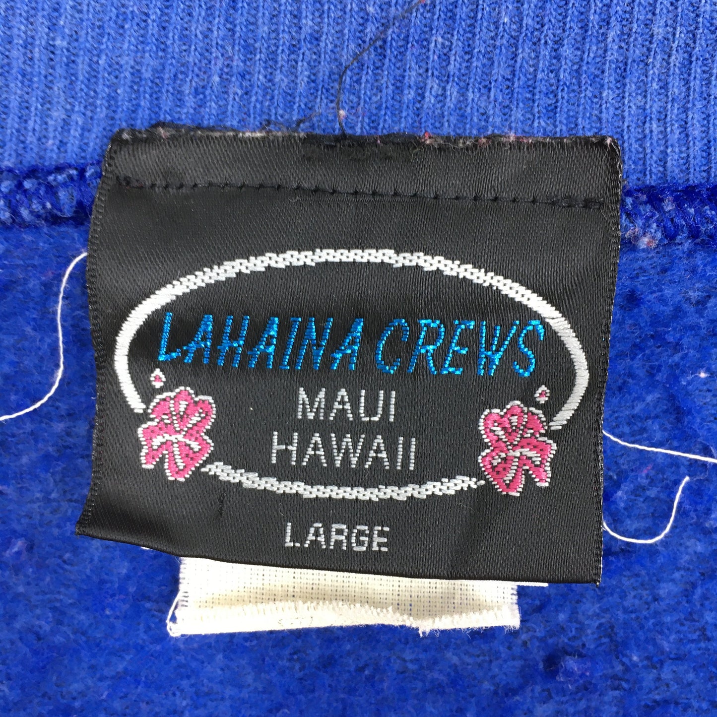 Crazy Shirt Lahaina Maui Sweatshirt Large