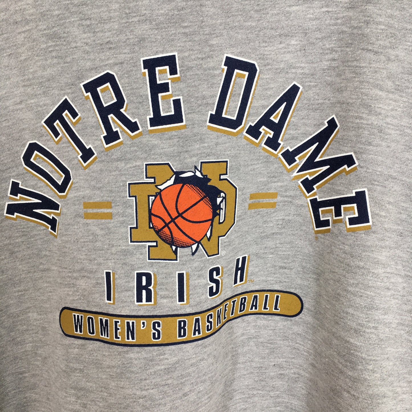 Notre Dame Women Basketball Sweatshirt XLarge