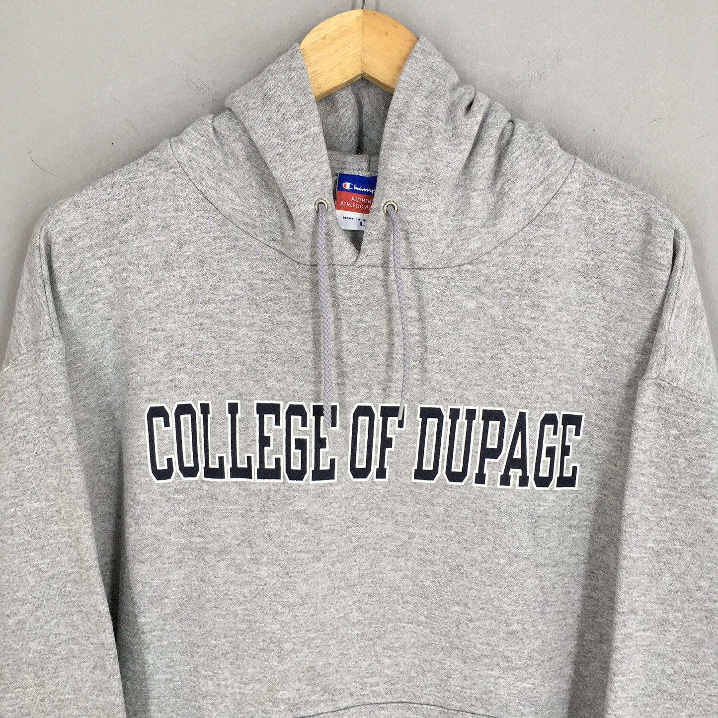 College of DuPage Hoodie Sweatshirt Large