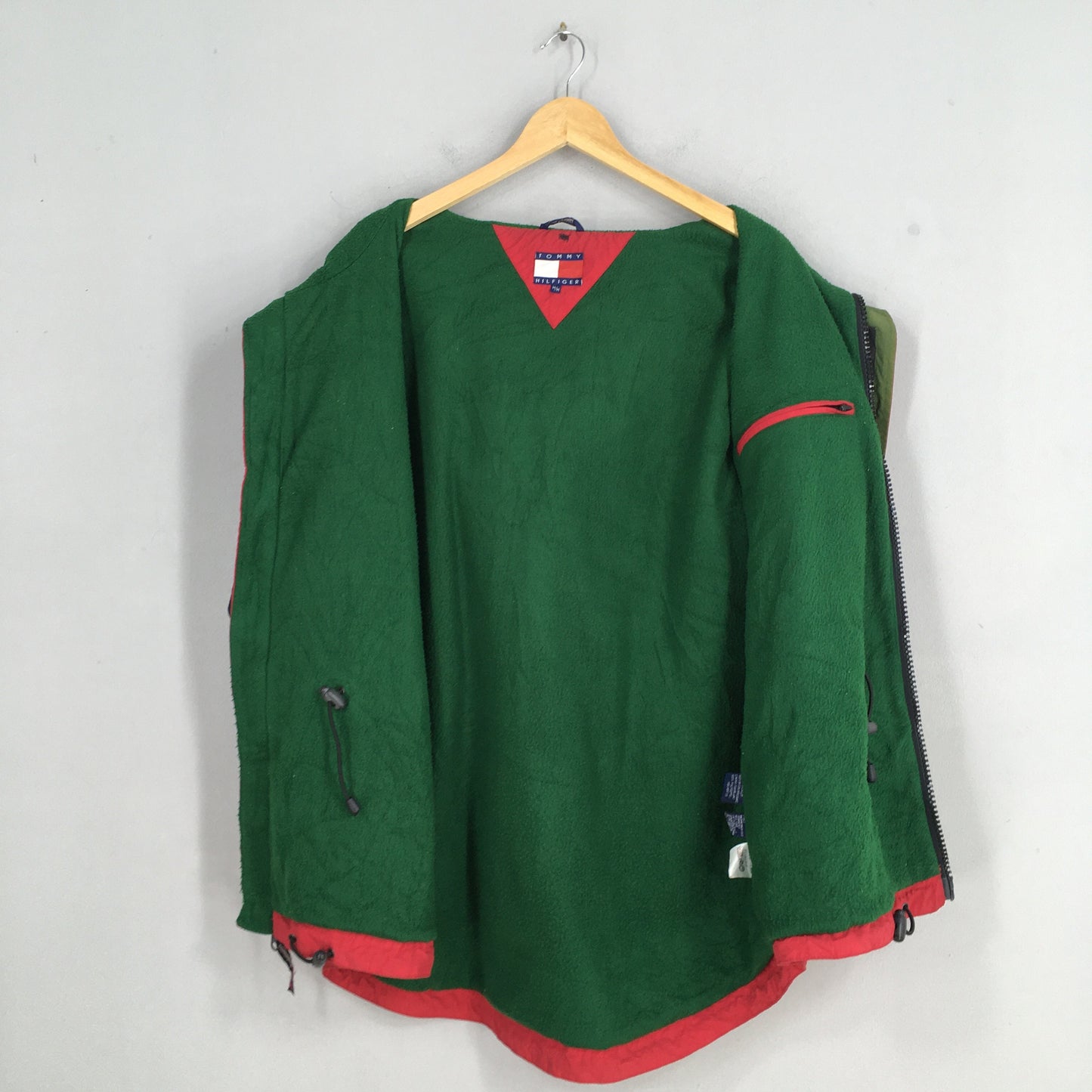 Tommy Hilfiger Bomber Hoodie Jacket Medium