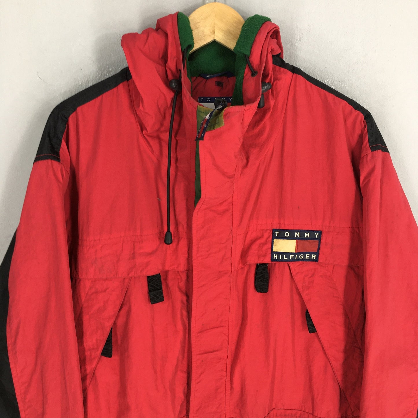 Tommy Hilfiger Bomber Hoodie Jacket Medium