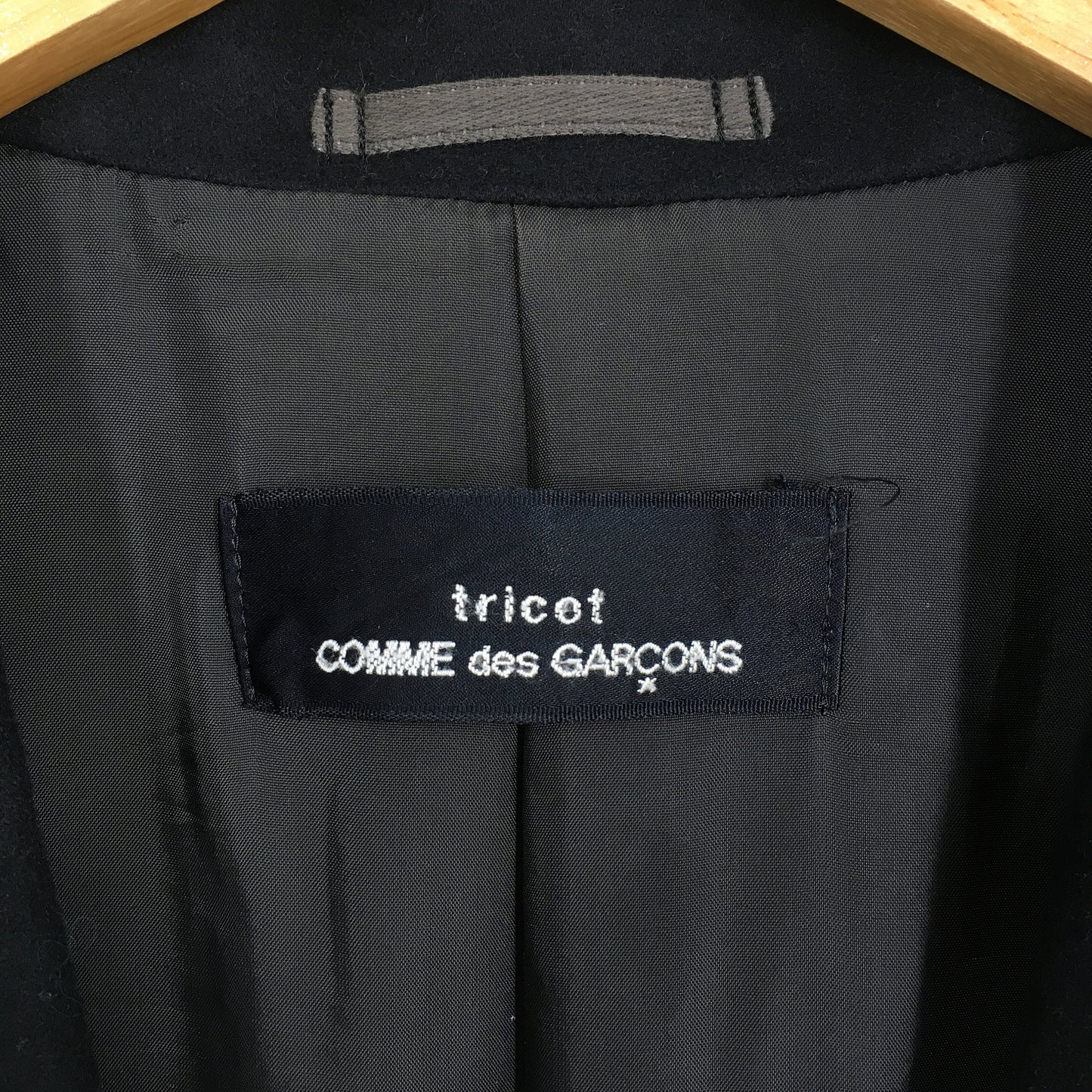 Tricot Comme Des Garcons Wool Coat Blazer Small