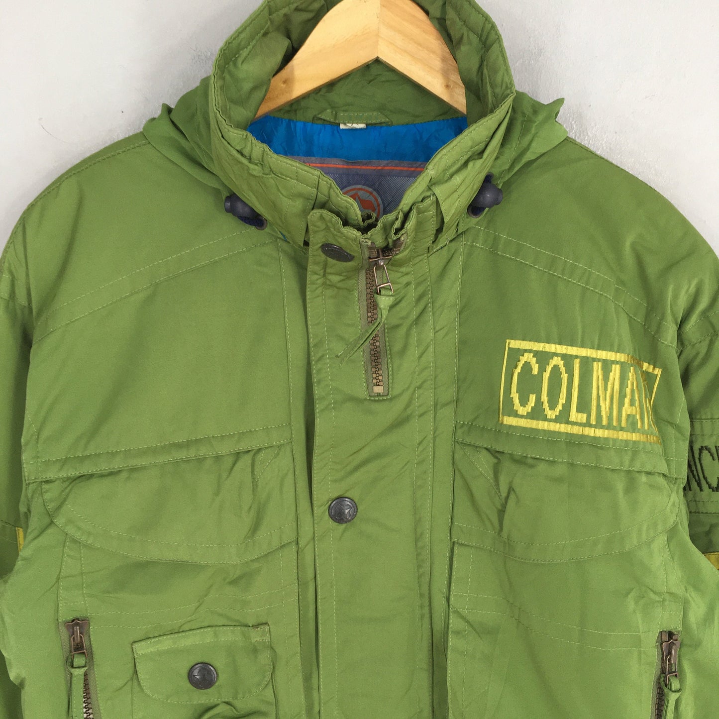 Colmar Japan Ski Wear Snow Gear Bomber Hoodie Jacket Large