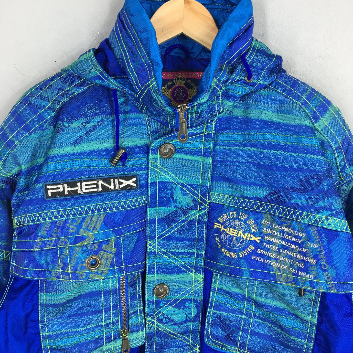 Phenix Ski Wear Winter Wear Hoodie Jacket Large