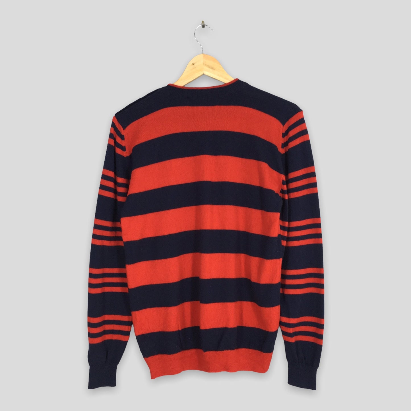 Burberrys Of London Women Stripes Wool Pullover Small