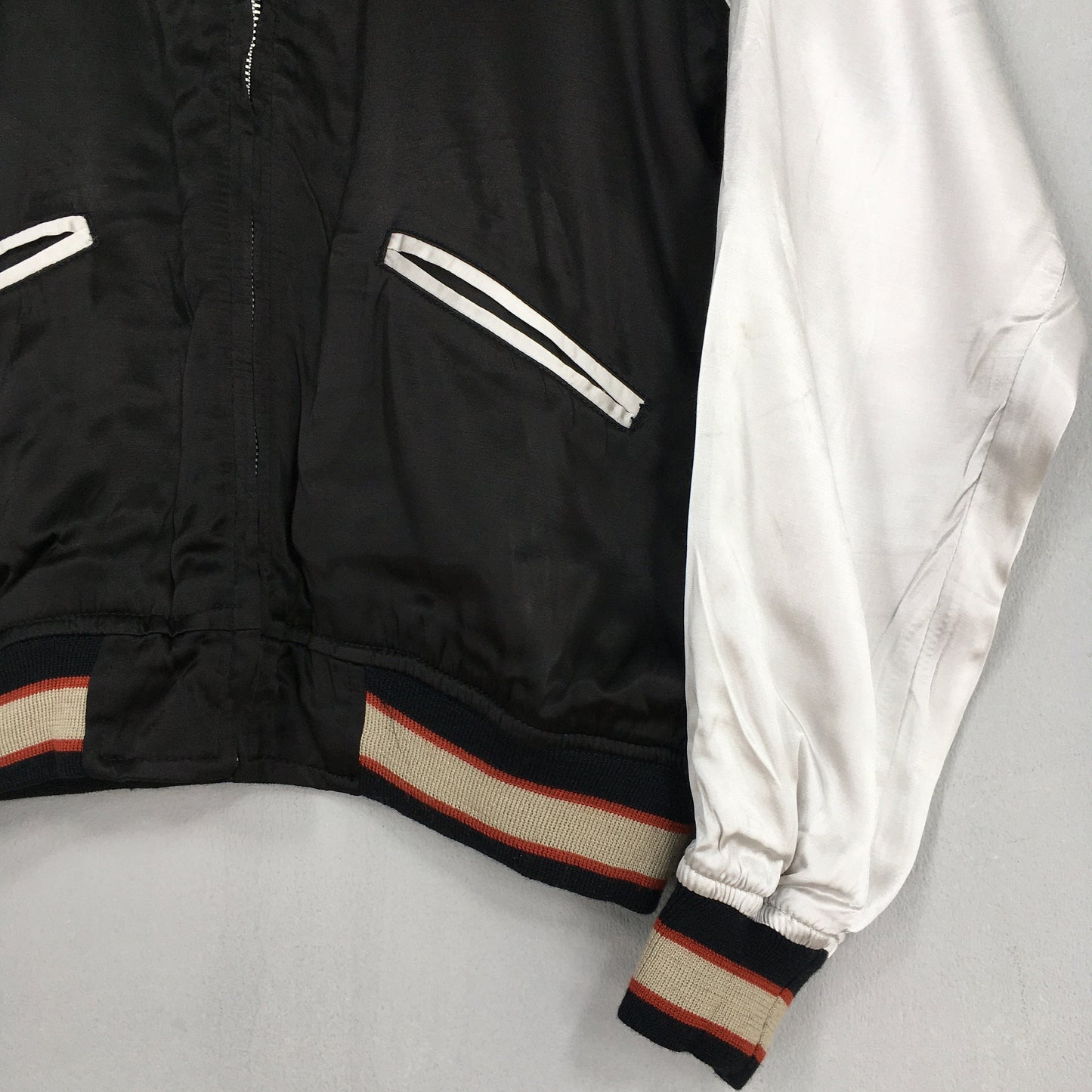 Sukajan Yokosuka Tiger Souvenir Black Jacket Medium