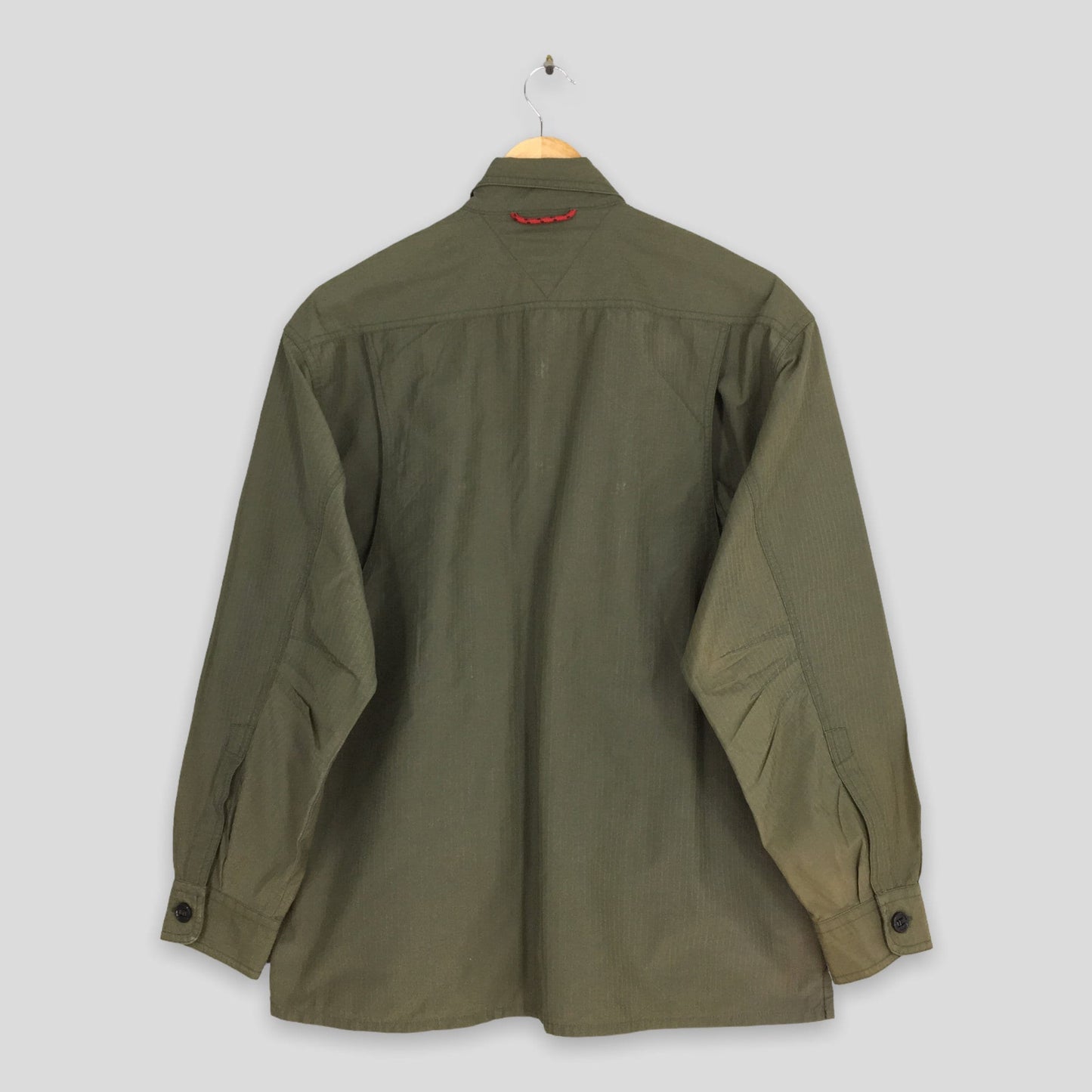 Tommy Hilfiger Olive Windbreaker Jacket Medium