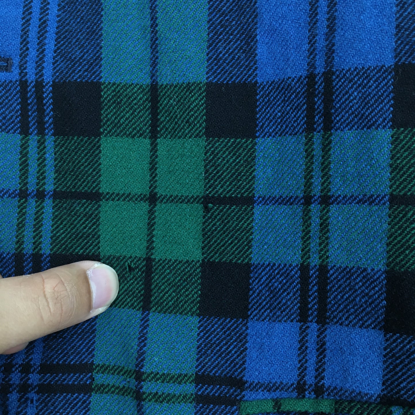 Comme Des Garcons Homme Plaid Checked Wool Coat Medium