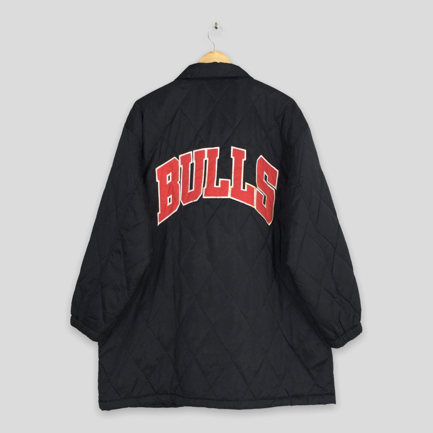 Chicago Bulls Nba Black Varsity Jacket Medium