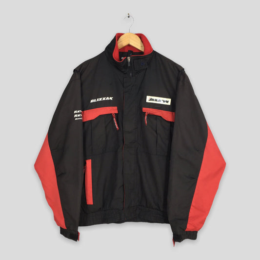 Blizzak Bridgestone Racing Black Windbreaker Jacket Large