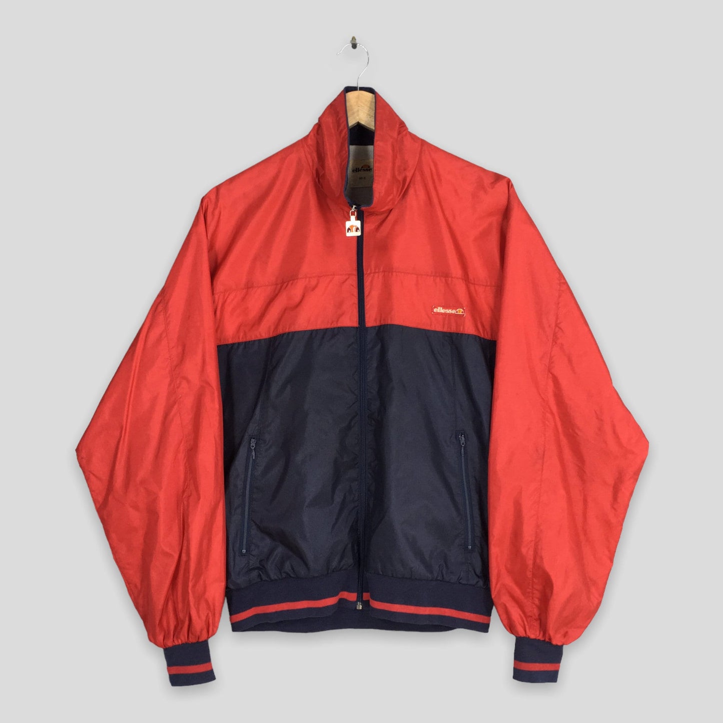 Ellesse Perugia Windbreaker Red Jacket Medium