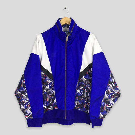 Asics Japan Blue Windbreaker Jacket Large