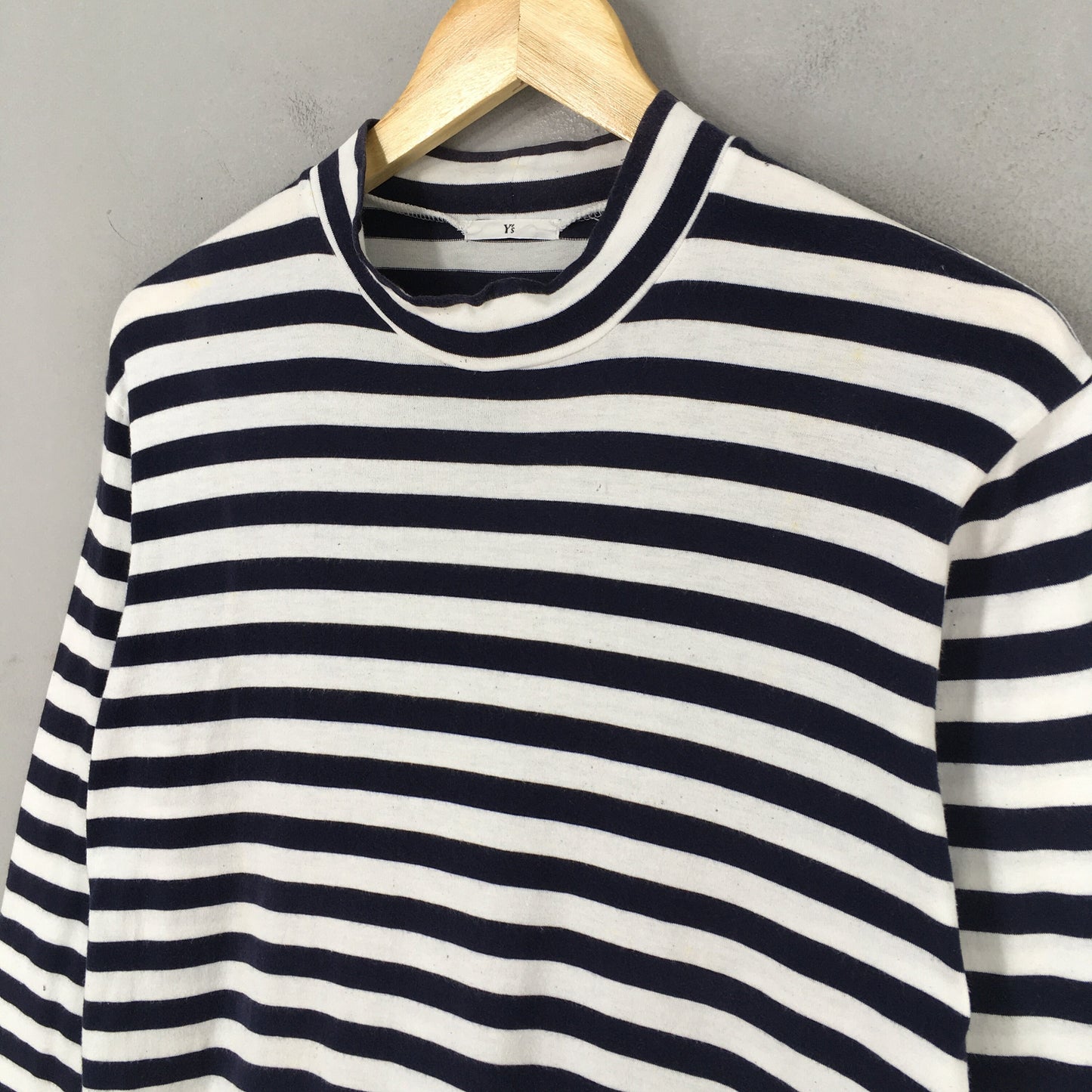 Ys Yohji Yamamoto Prison Striped T shirt Medium