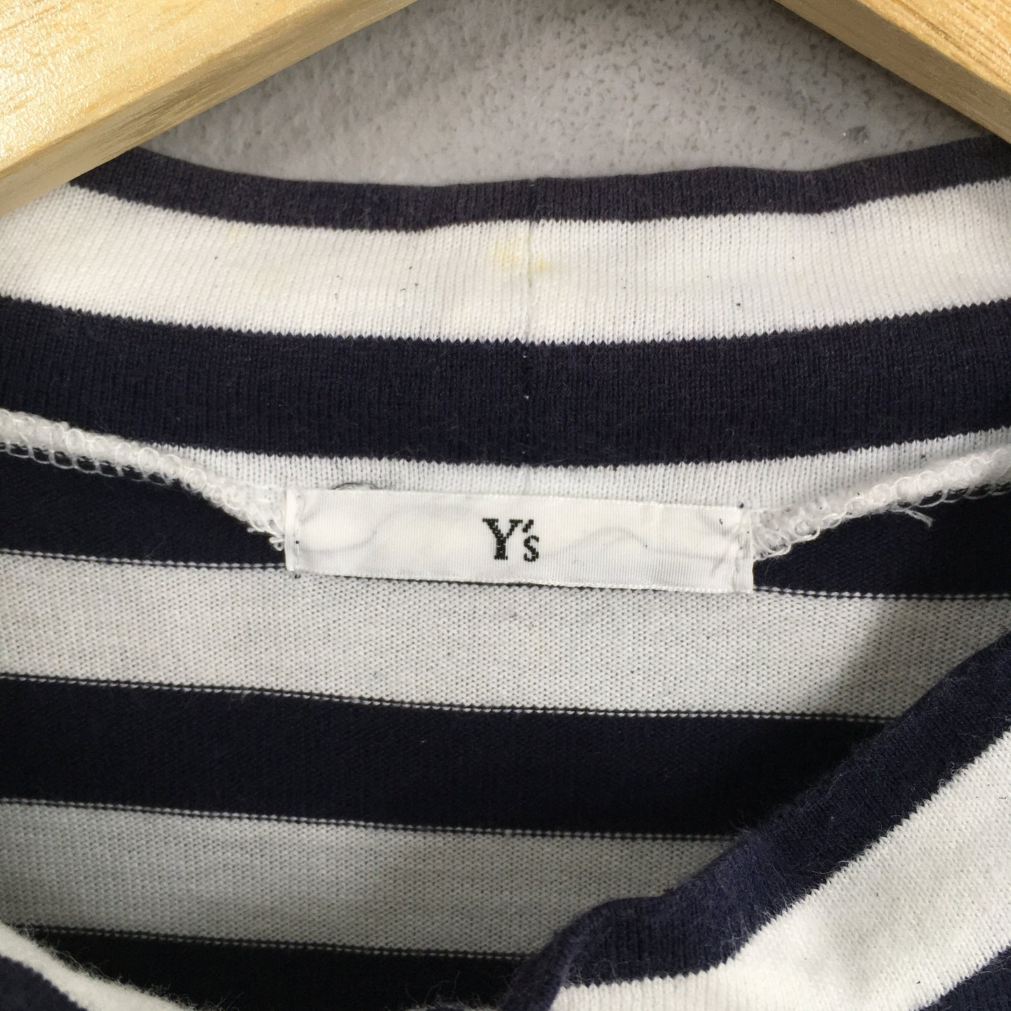 Ys Yohji Yamamoto Prison Striped T shirt Medium