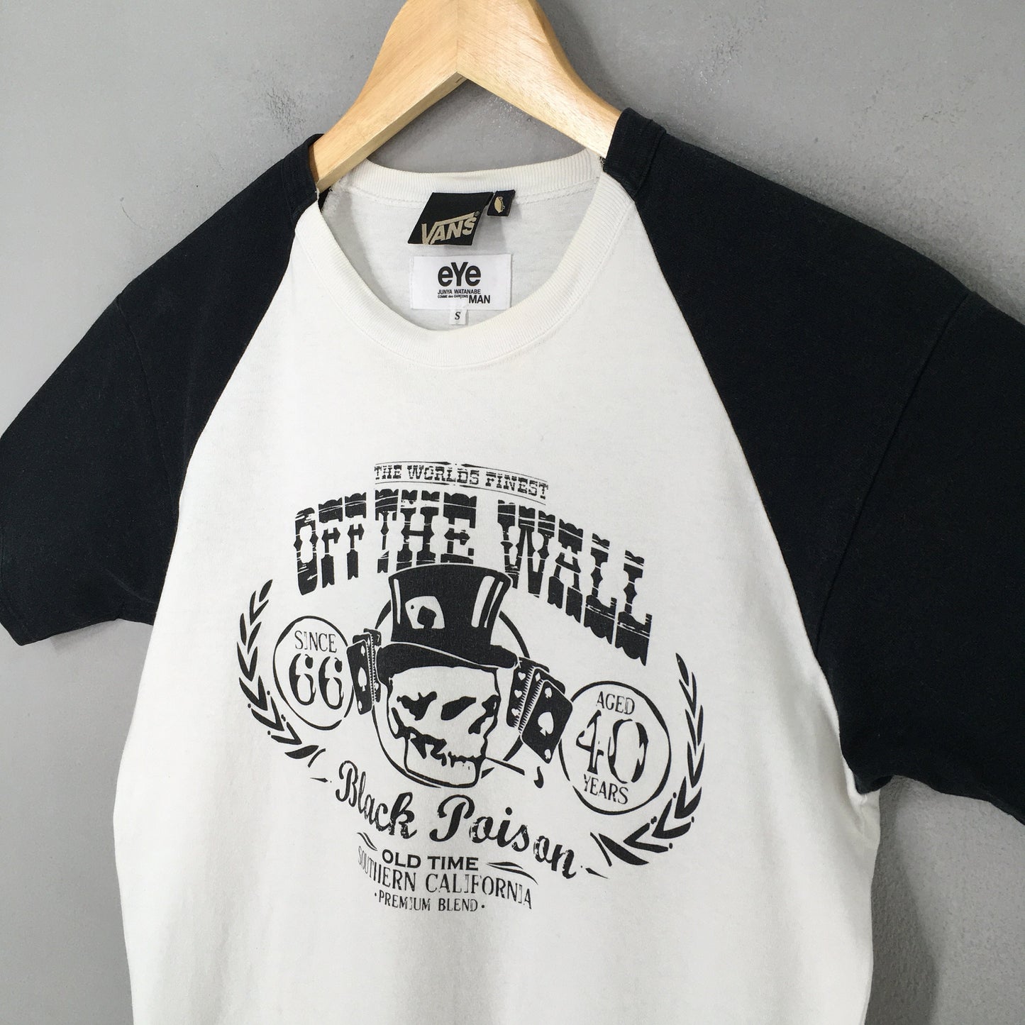 Vans x Comme Des Garcons White T shirt Small