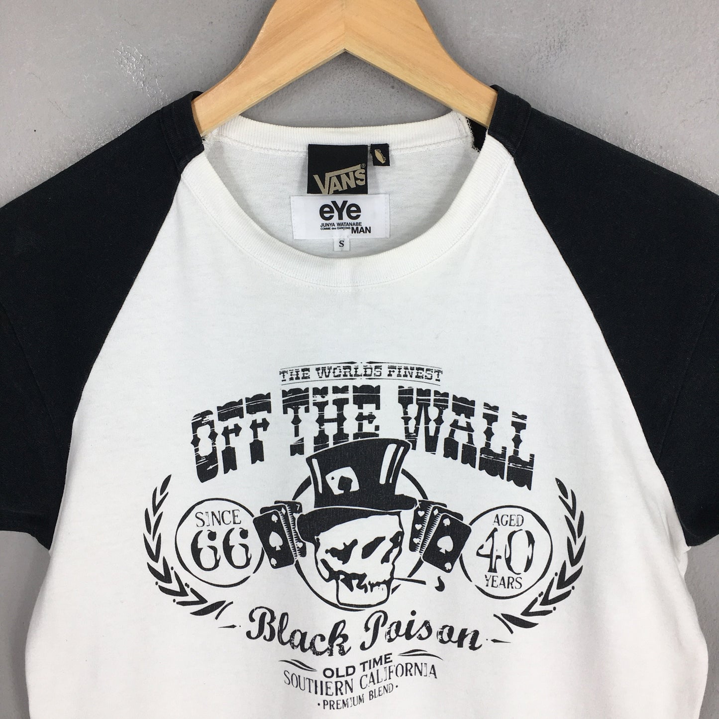 Vans x Comme Des Garcons White T shirt Small