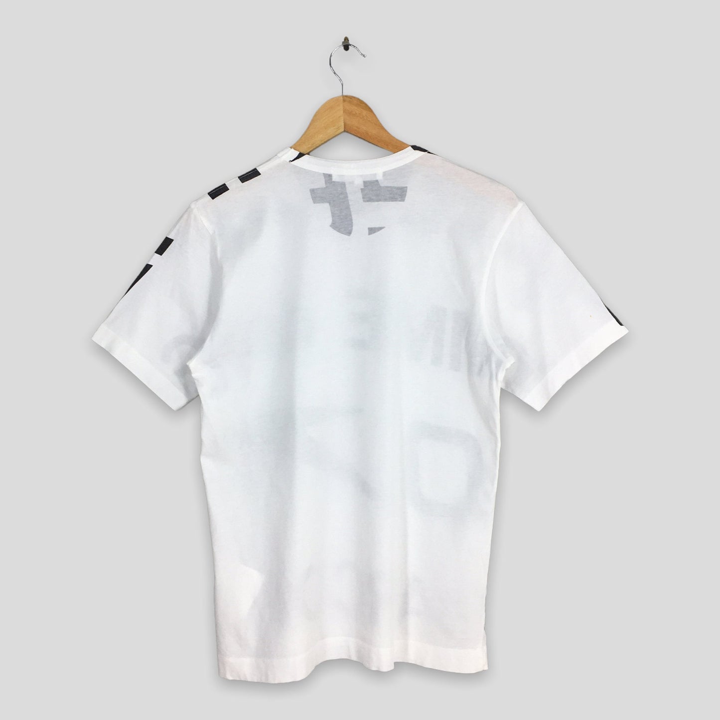 Comme Des Garcons Speedo Overprinted White T shirt Medium