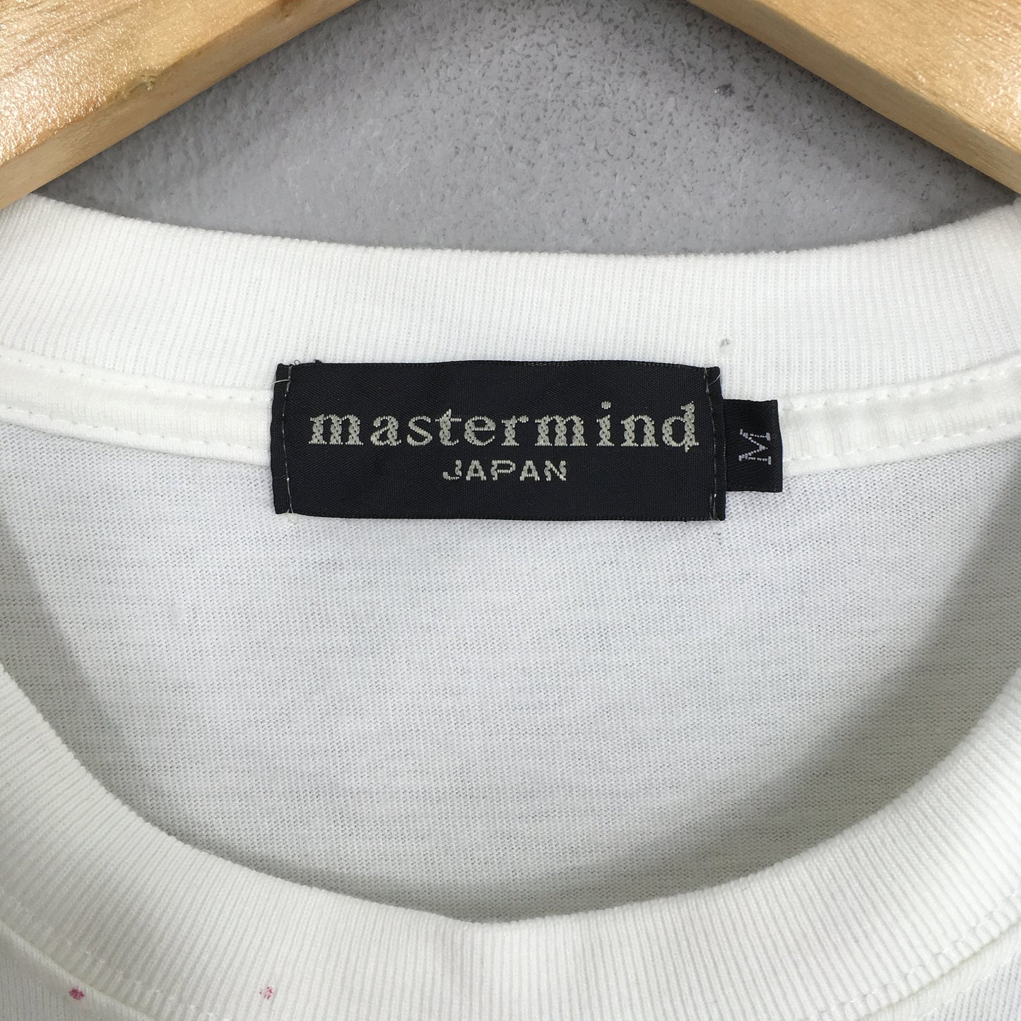 Mastermind Japan Skulls Printed White T shirt Medium