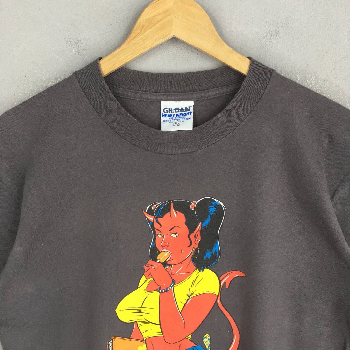 Coop Stone Temple Pilots Pop Art Devil Girl T shirt Medium