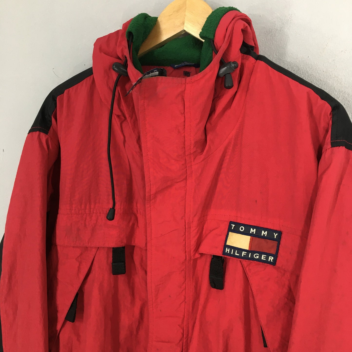 Tommy Hilfiger Bomber Hoodie Jacket Medium