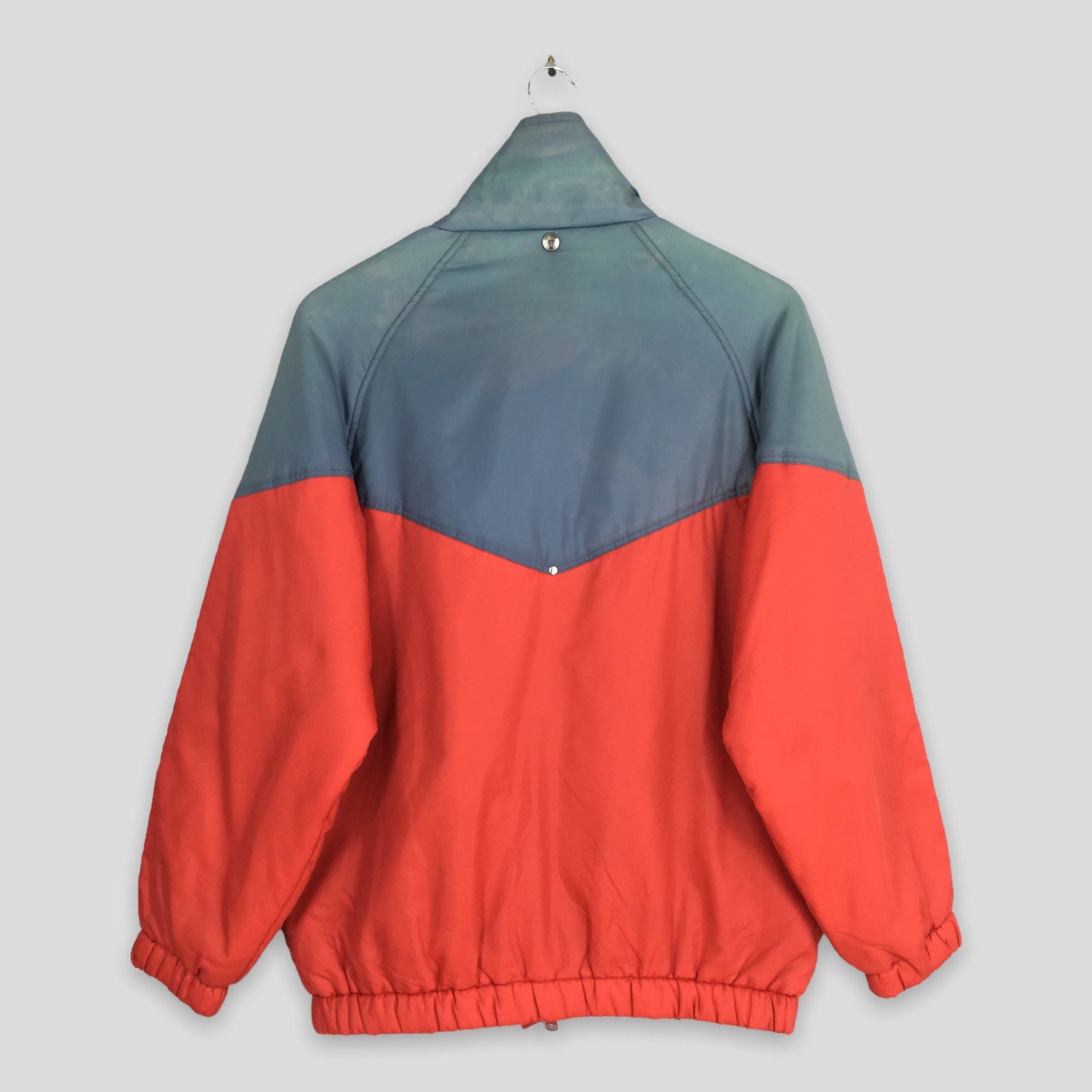 Sergio Tacchini Windbreaker Red Gray Jacket Medium