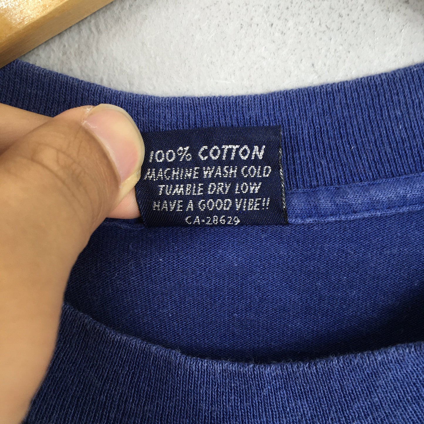 Stussy Athletics Skater Blue T shirt Medium