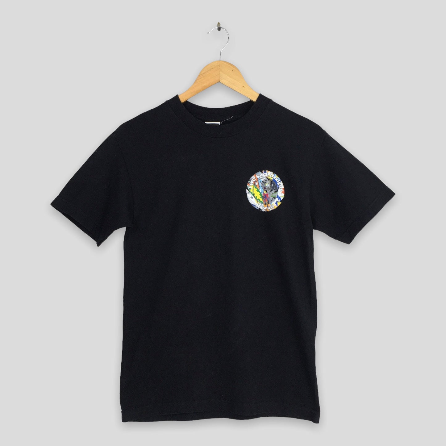 T&C Surf Designs Yin Yang Black T shirt Small