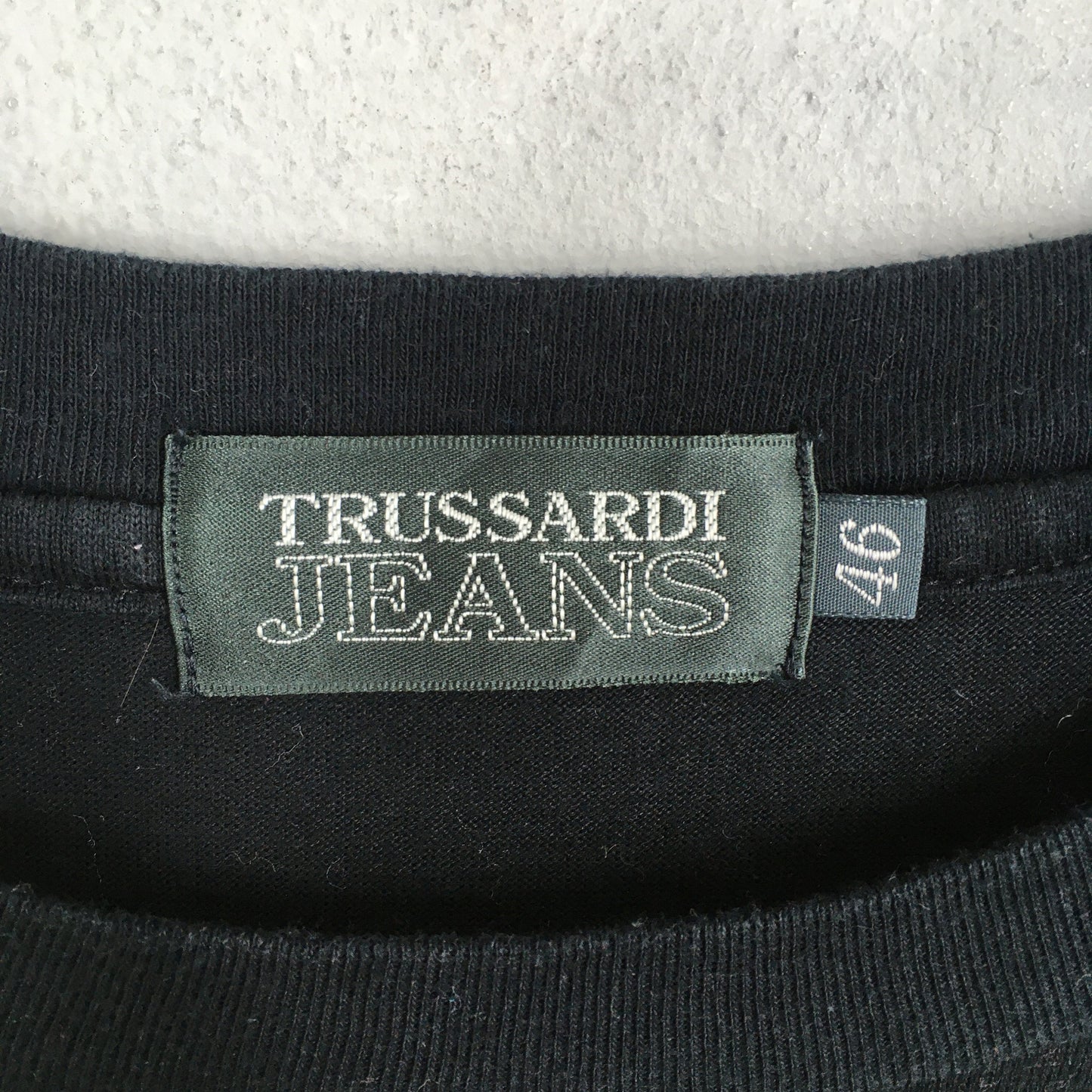 Trussardi Jeans Sportswear Black T shirt Medium