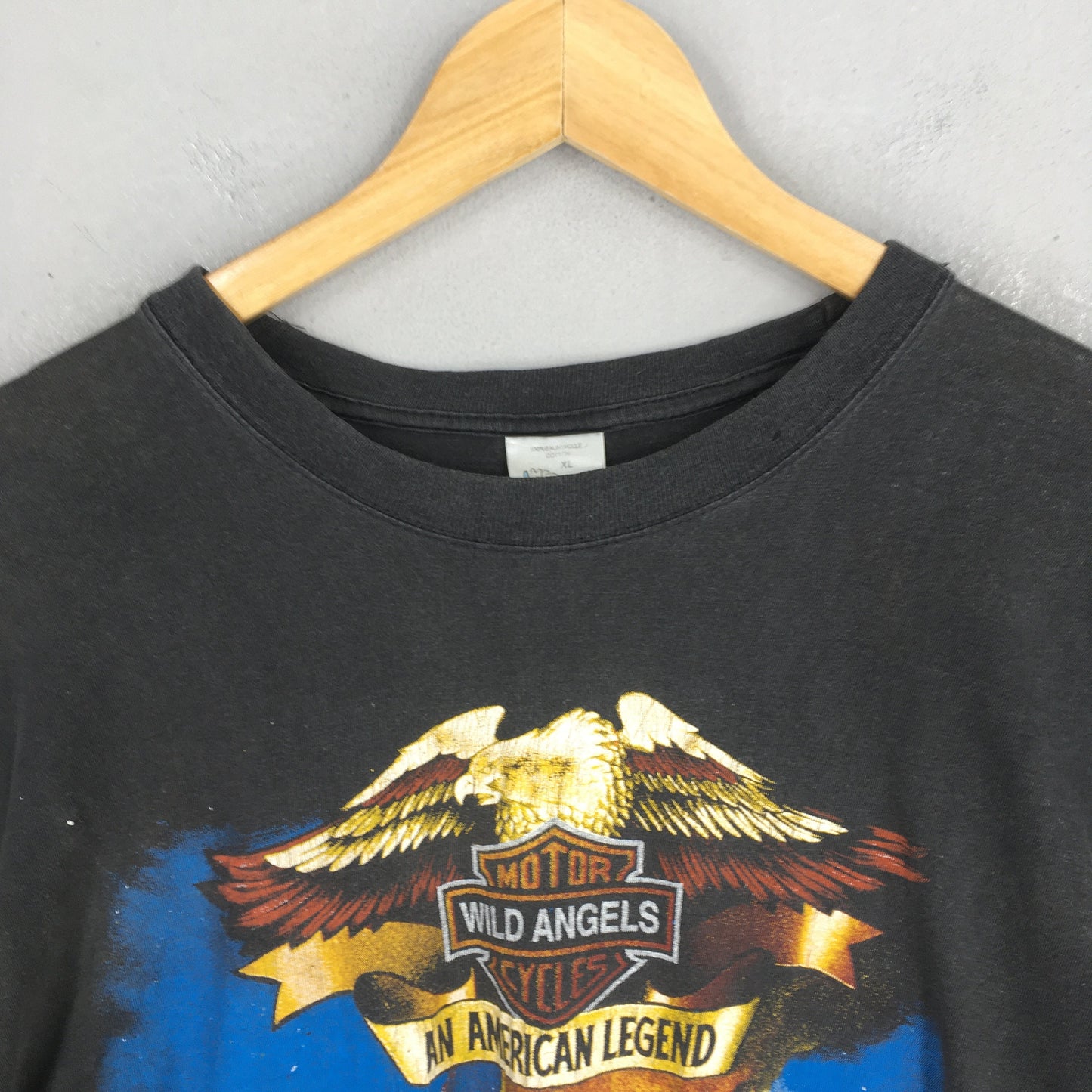 Harley Davidson Wild Angels Black T shirt XLarge