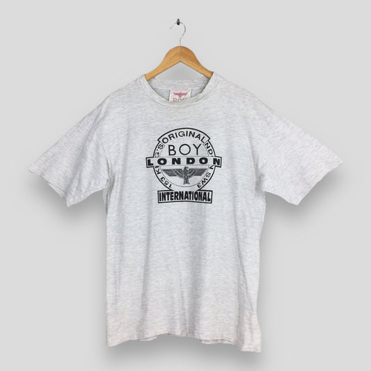 Boy London Punk Gray T shirt Medium