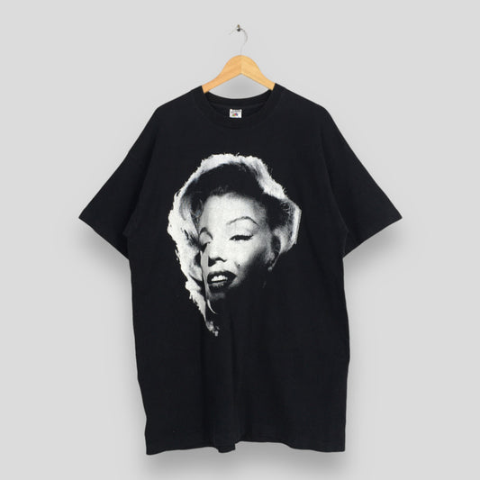 Iconic Marilyn Monroe Black T shirt XXLarge