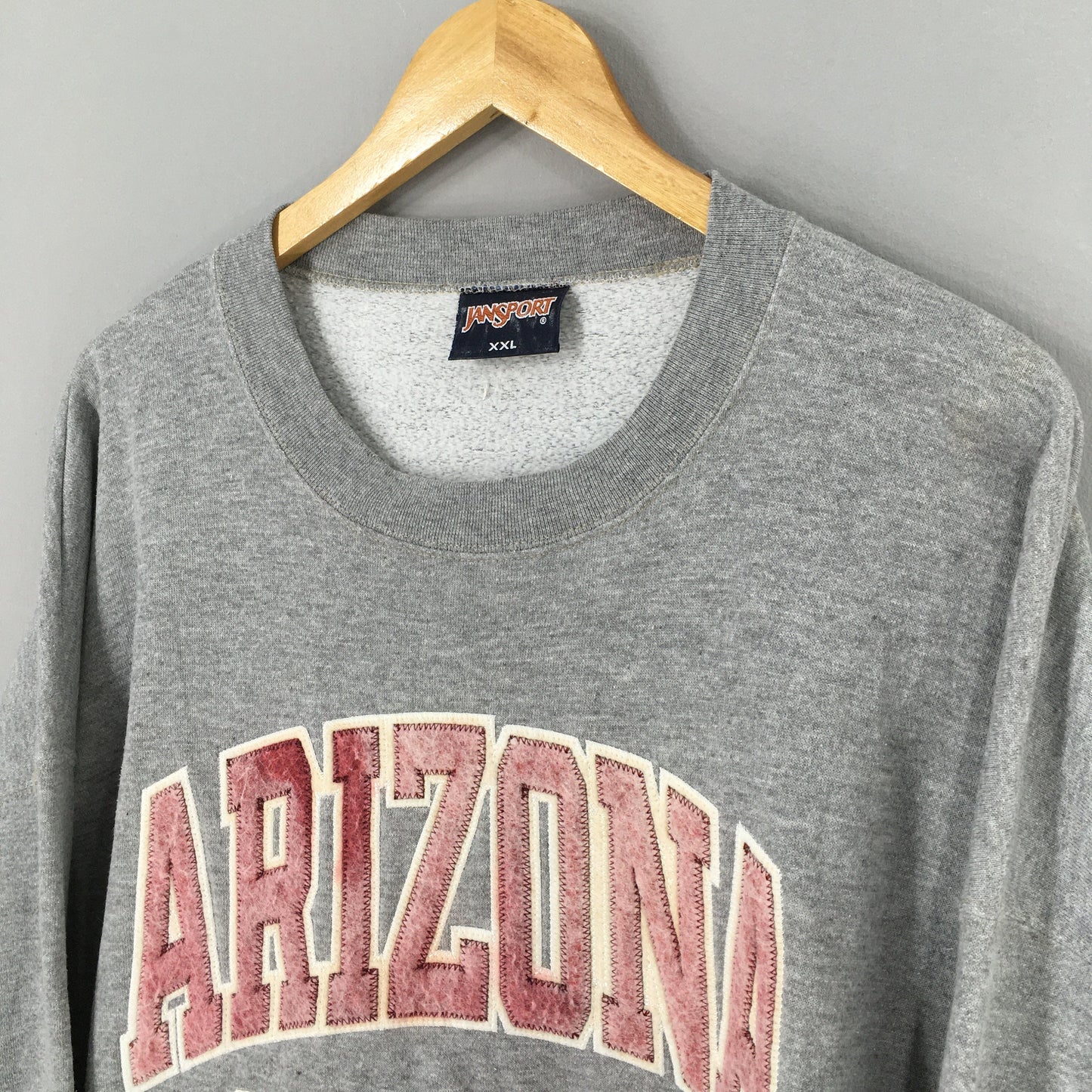 Arizona State Usa Gray Sweatshirt 2XLarge