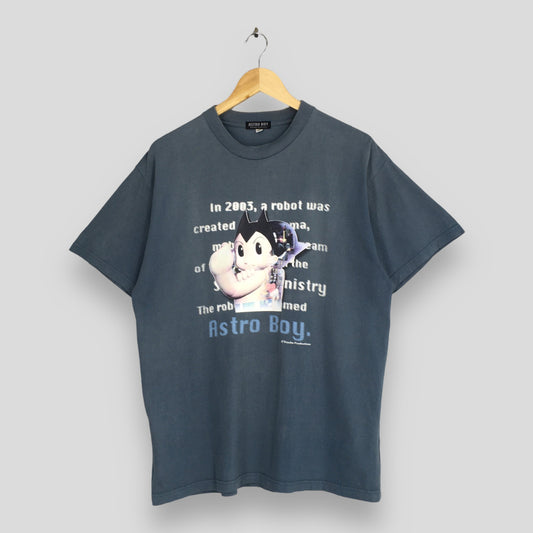 Astro Boy Mighty Atom Japanese Anime T shirt Large