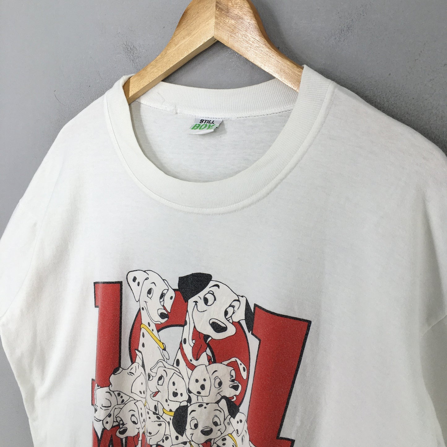 101 Dalmatians Dog White Cartoon T shirt Medium