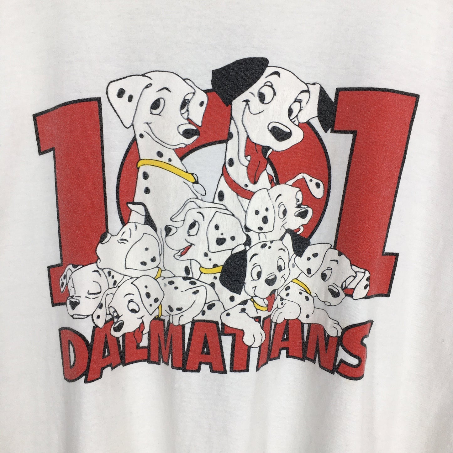 101 Dalmatians Dog White Cartoon T shirt Medium