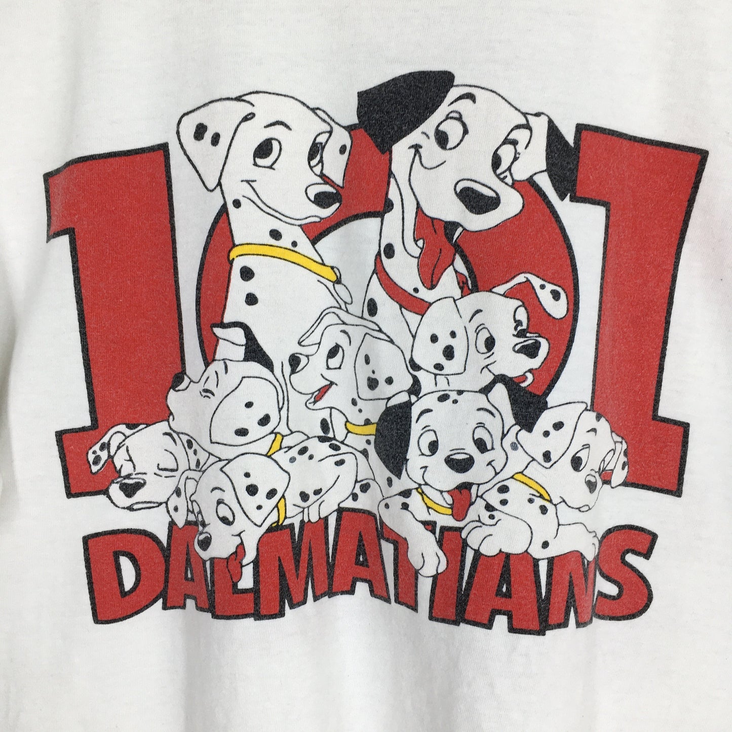 101 Dalmatians Dog White Cartoon T shirt Medium