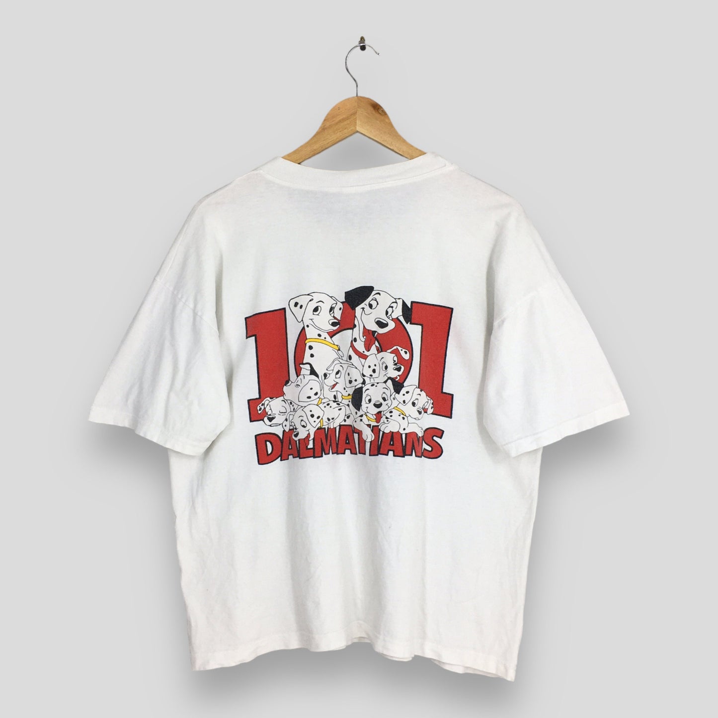 101 Dalmatians Dog White Cartoon T shirt Medium