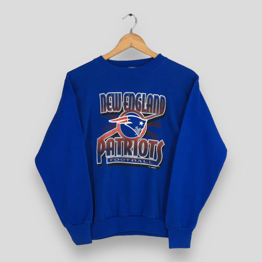 New England Patriots Football NFL Blue Sweatshirt Small