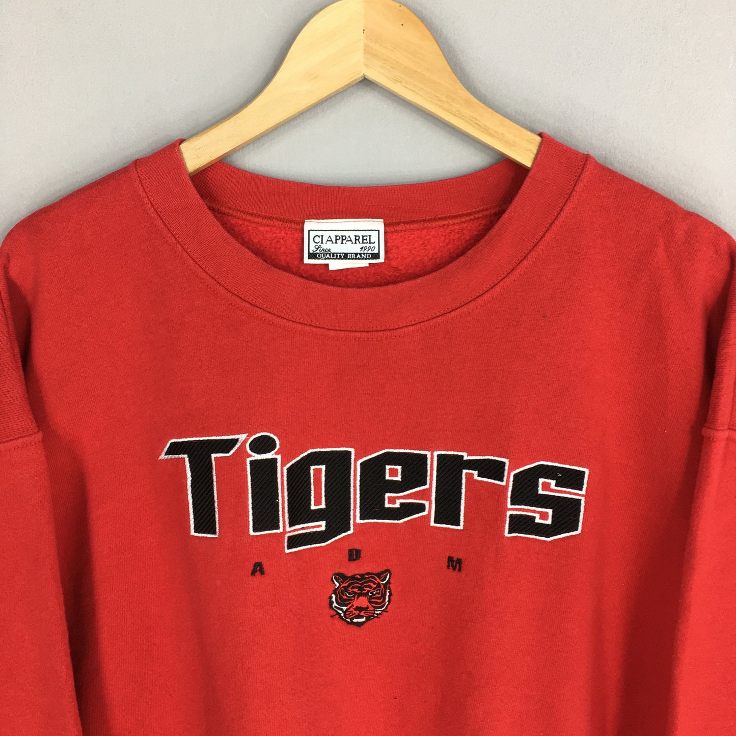 Tigers Abm College Red Sweater XLarge