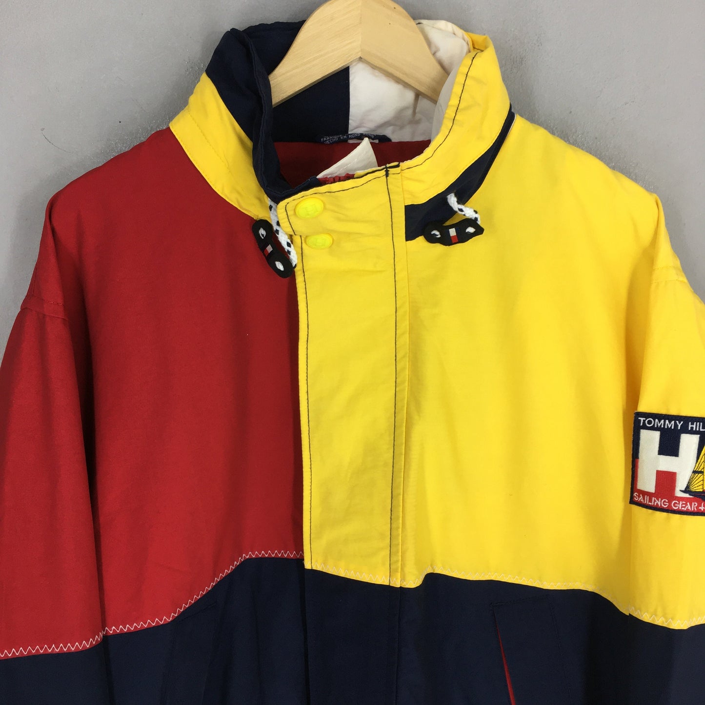 Tommy Hilfiger Colorblock Jacket Large